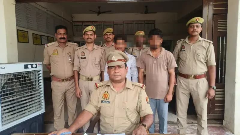 सरकारी कार्य में बाधा और पुलिस टीम पर हमले के मामले में दो आरोपी गिरफ्तार