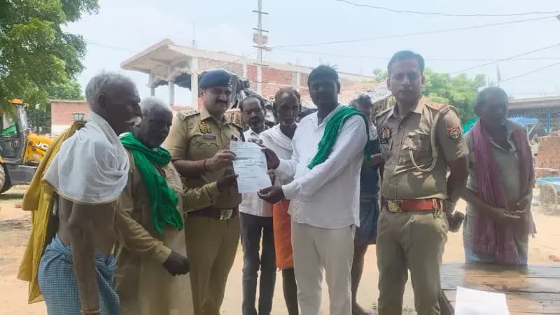 किसानों की मांगों को लेकर राष्ट्रपति के नाम सौंपा ज्ञापन