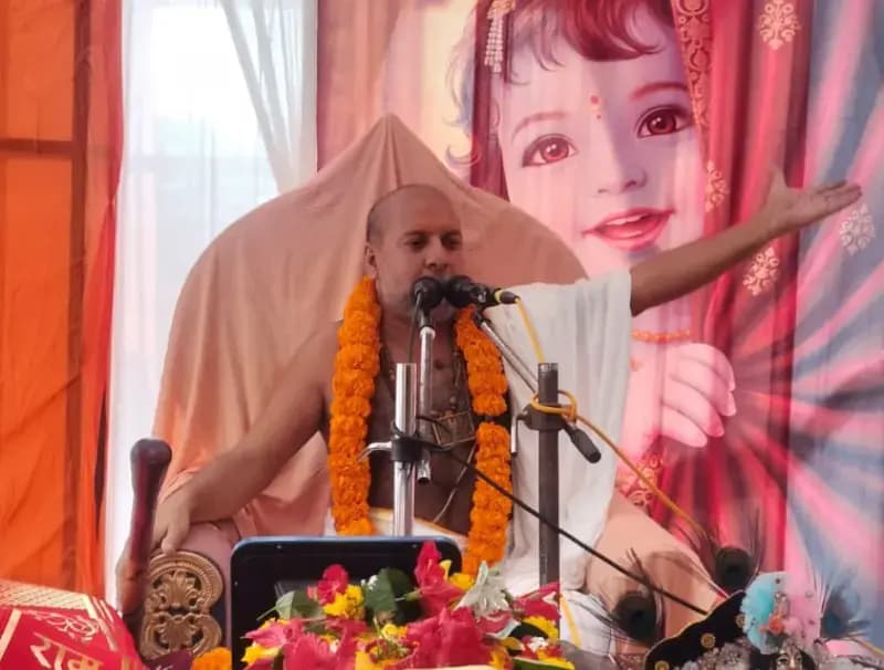 राम व कृष्ण में कोई अंतर नहीं- कथावाचक संत दास जी महाराज