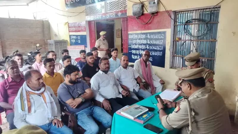 त्यौहार में खलल डालने वाले अराजक तत्वों पर कड़ी कार्रवाई-थानाध्यक्ष त्रिवेणी लाल सेन